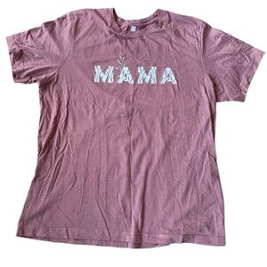 Pink/Mauve Women’s MAMA Graphic T-Shirt